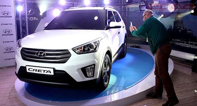 Hyundai рассекретил комплектации компактного кроссовера Creta